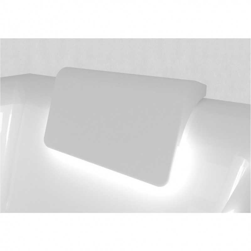 Акриловая ванна отдельностоящая с подсветкой правая 170x75x50см Riho STILL SQUARE LED 170x75 R