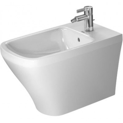 Биде напольное Duravit Durastyle, 370x630мм, белый Alpin, с WonderGliss, 228310