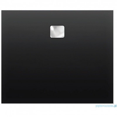 Душевой поддон акриловый черный 100x80x4.5см RIHO Basel 404