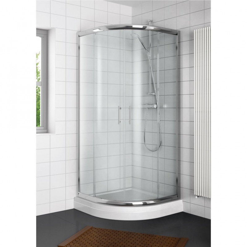 Душевой поддон акриловый белый 80x80x4.5см RIHO Davos 279