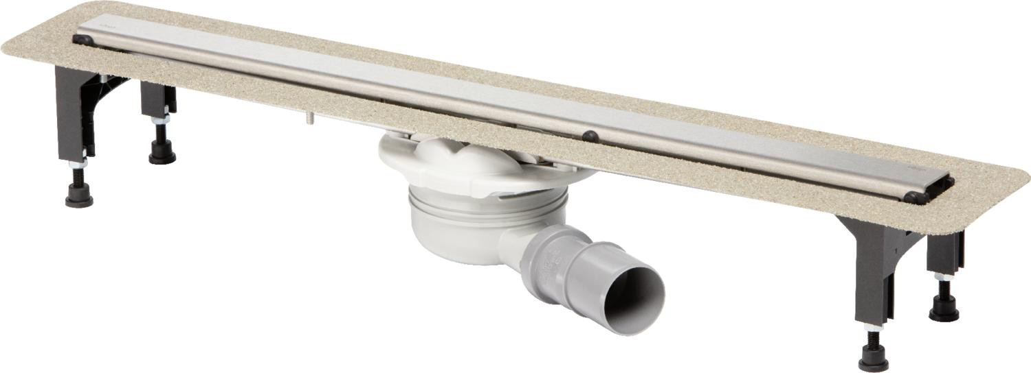 Душевой лоток Viega Advantix 4983.10 L-800 с глянцевой решеткой Advantix Visign ER10