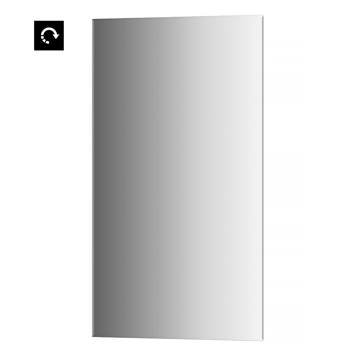 Зеркало 40x70см Evoform Standard с фацетом 5мм, реверсивное
