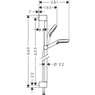 Комплект смесителей Hansgrohe SET Logis E 70 (a)
