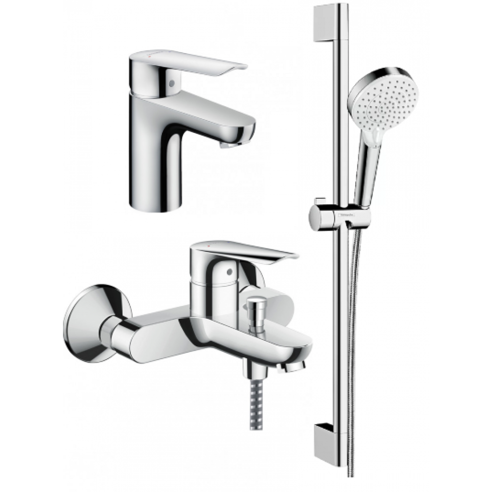 Комплект смесителей Hansgrohe SET Logis E 100 ©