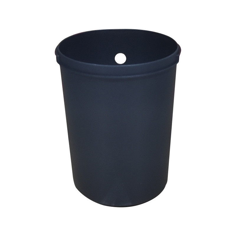 Педальное мусорное ведро черное, Welt Wasser, WW ERFIE BL 30L