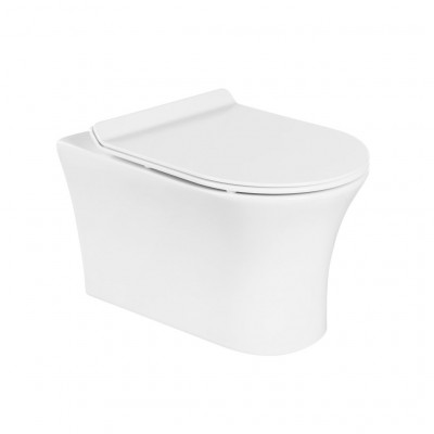 Сиденье быстросъемное, дюропласт, soft close, металлическое крепление Belbagno BB2011SC
