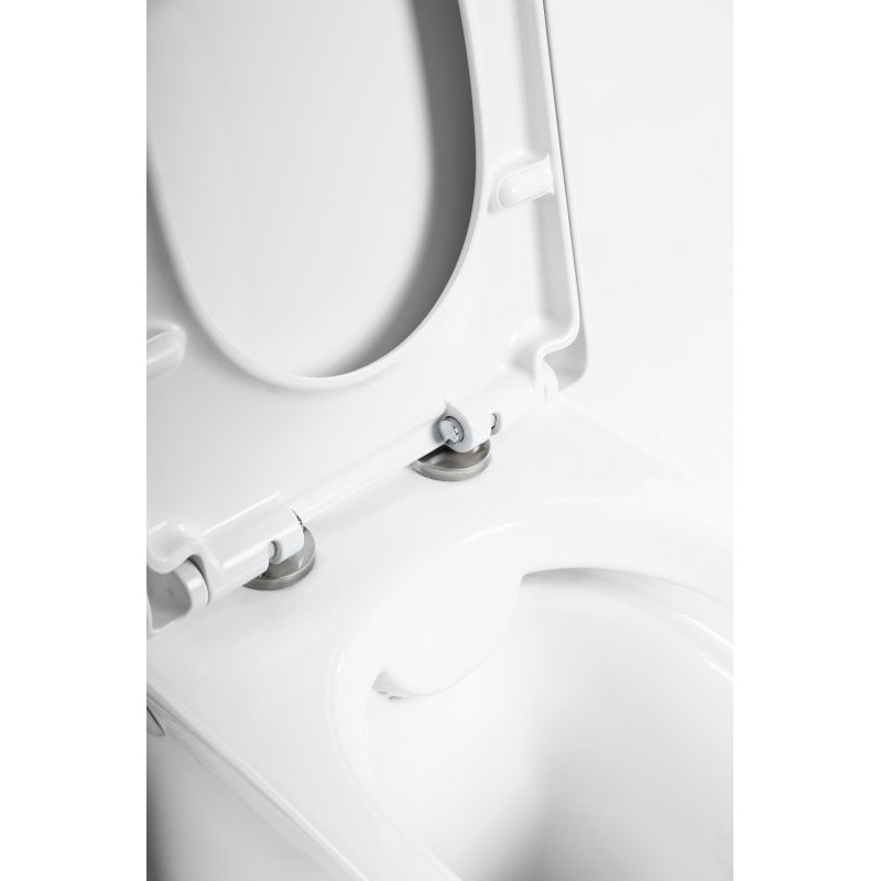 Сиденье быстросъемное, дюропласт, soft close, металлическое крепление Belbagno BB2011SC