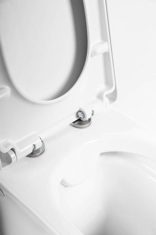 Сиденье быстросъемное, дюропласт, soft close, металлическое крепление Belbagno BB2011SC