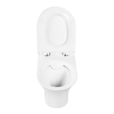 Сиденье быстросъемное, дюропласт, soft close, металлическое крепление Belbagno BB2011SC