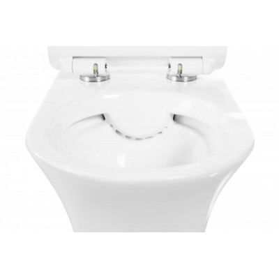Сиденье быстросъемное, дюропласт, soft close, металлическое крепление Belbagno BB2011SC