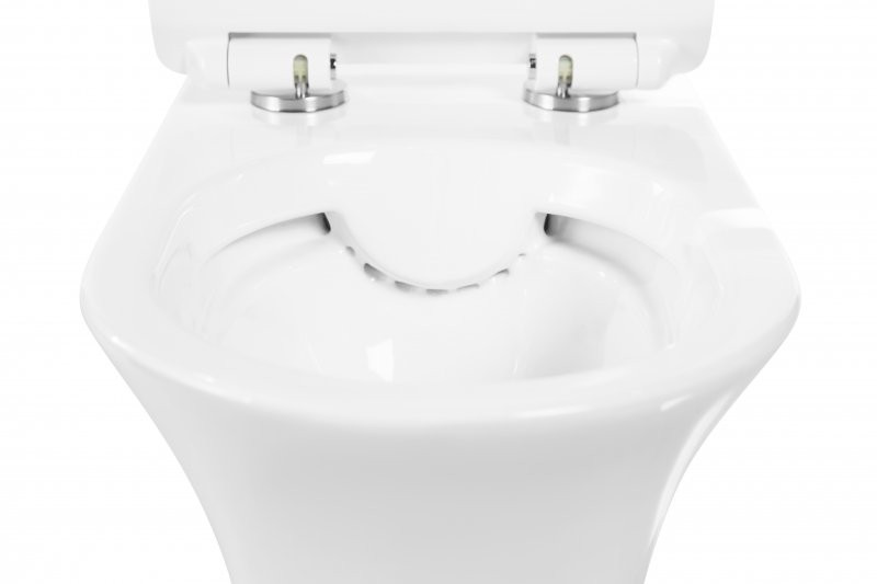 Сиденье быстросъемное, дюропласт, soft close, металлическое крепление Belbagno BB2011SC