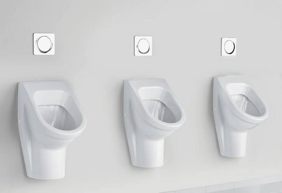 Писсуар Villeroy&Boch Architectura скрытый подвод воды, 355x385mm, Альпийский белый