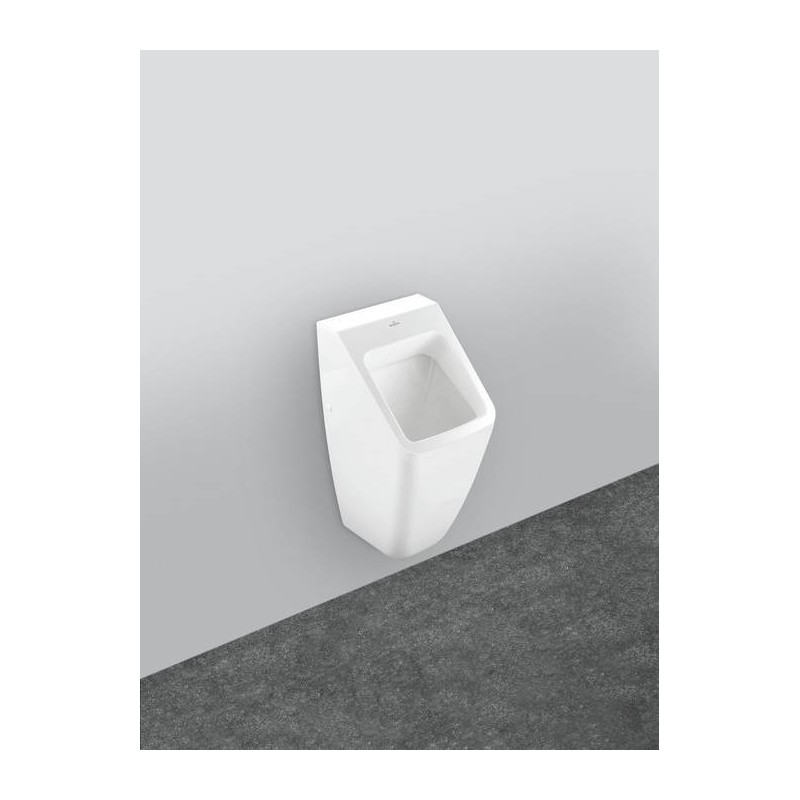 Писсуар Villeroy&Boch Architectura скрытый подвод воды, 325x355mm, Альпийский белый, прямоугольная модель