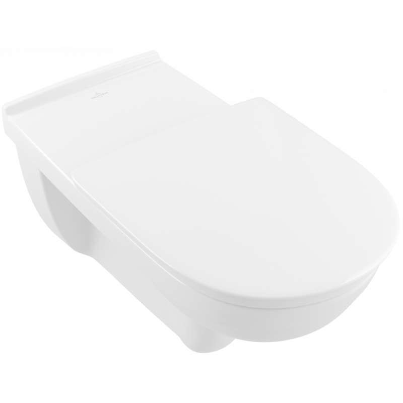 Подвесной унитаз Villeroy&Boch ViCare с открытым смывным краем, с DirectFlush, Альпийский белый