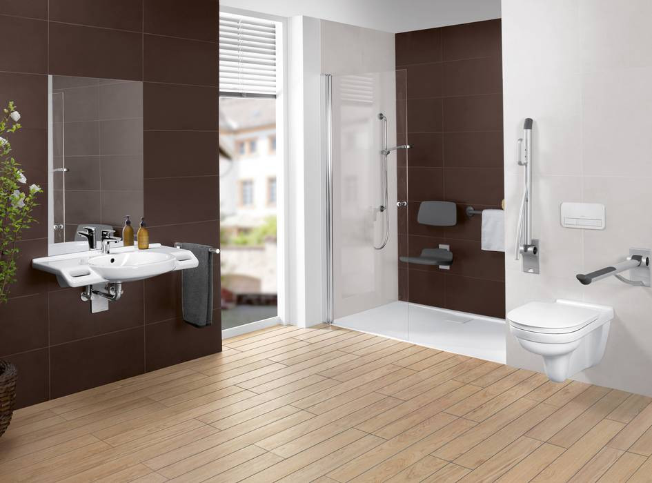 Сиденье с крышкой для унитаза Villeroy & Boch ViCare, Альпийский белый AntiBac