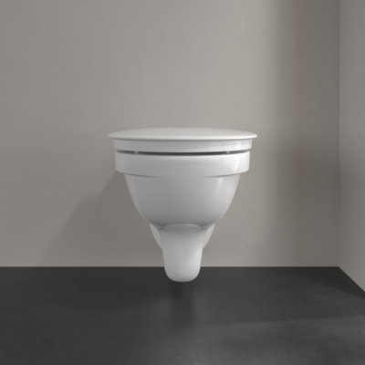 Сиденье с крышкой для унитаза Villeroy&Boch ViCare, Альпийский белый