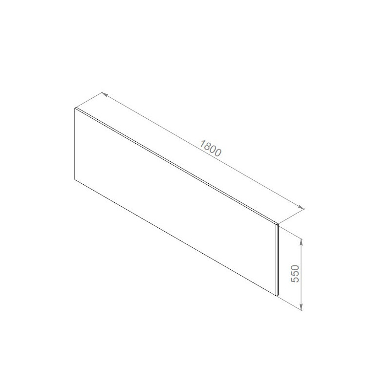 Панель для ванны фронтальная Am.pm Inspire 2.0 W52A-180-080W-P