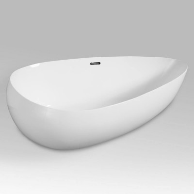 Акриловая ванна отдельностоящая белая 170x95x58см Black&White Swan SB227
