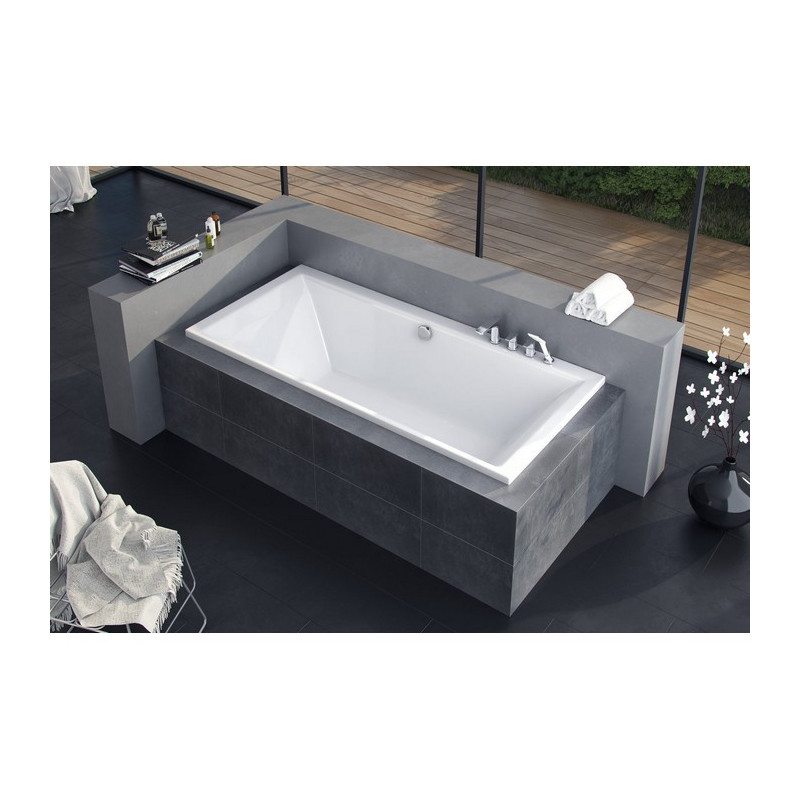 Акриловая ванна отдельностоящая белая 190x90x56см Excellent WAEX.CRG19WH