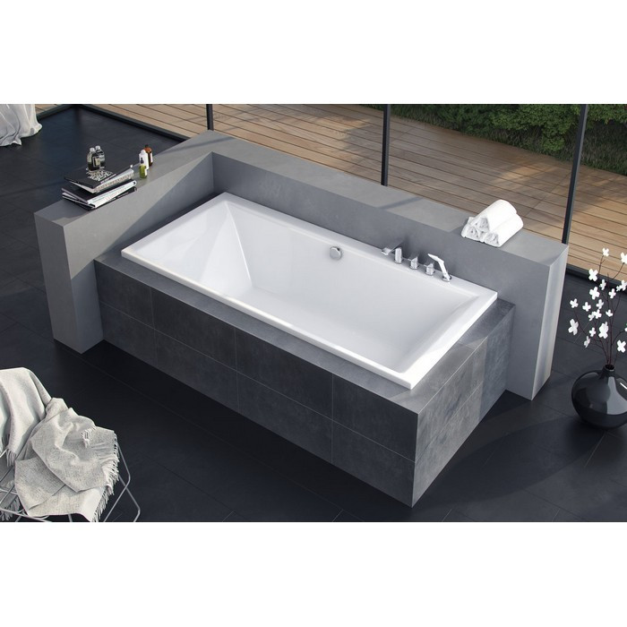 Акриловая ванна отдельностоящая белая 190x90x56см Excellent WAEX.CRG19WH