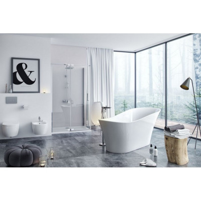 Акриловая ванна отдельностоящая белая 180x80x78см Excellent WAEX.MRP2.18WH