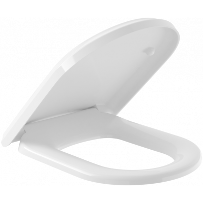 Сиденье с крышкой для унитаза Villeroy&Boch Hommage, SoftClosing, QuickRelease, Альпийский белый, шарниры латунь