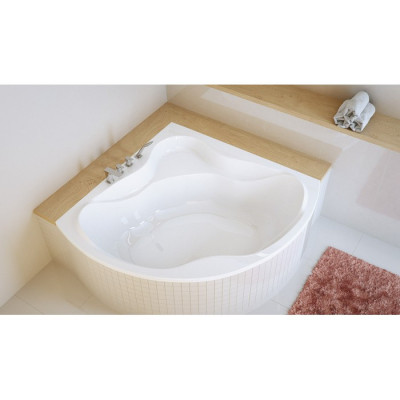Акриловая ванна угловая белая 150x150x60см Excellent WAEX.KON15WH