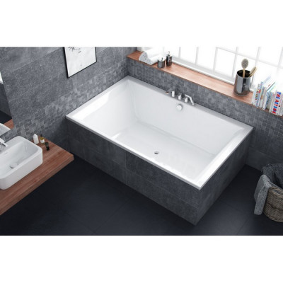 Акриловая ванна отдельностоящая белая 190x120x65см Excellent WAEX.CRO19WH