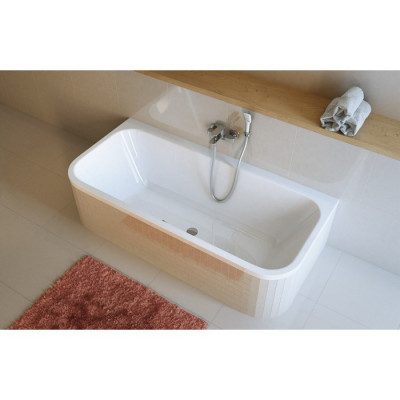 Акриловая ванна пристенная белая 180x85x58см Excellent WAEX.ARA18WH