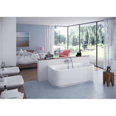 Акриловая ванна пристенная белая 180x85x58см Excellent WAEX.ARA18WH
