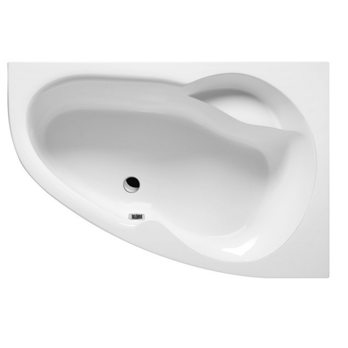 Акриловая ванна угловая белая правая 160x95x47см Excellent WAEX.NEP16WH