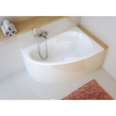 Акриловая ванна угловая белая правая 160x95x47см Excellent WAEX.NEP16WH