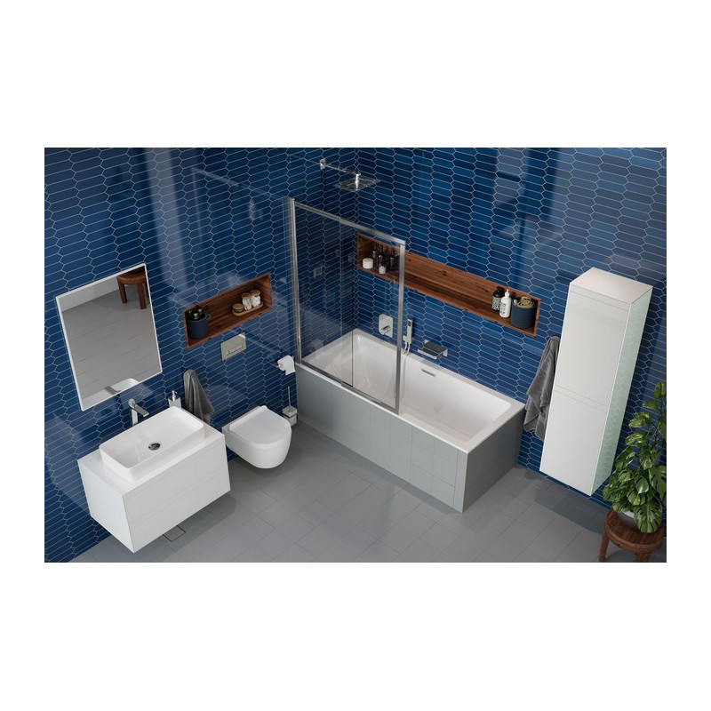 Акриловая ванна отдельностоящая белая 170x75x46см Excellent WAEX.HEV17WHS