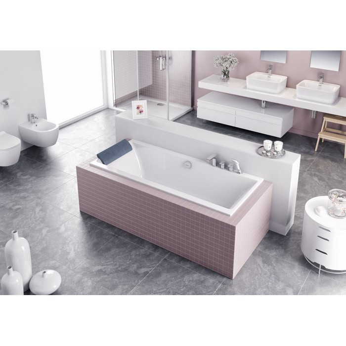Акриловая ванна отдельностоящая белая 170x75x45см Excellent WAEX.PRY17WHS