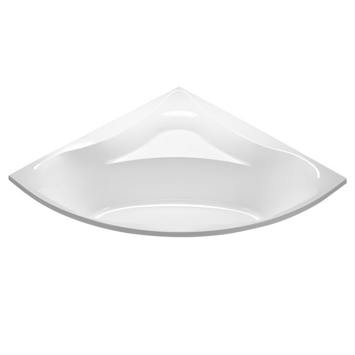 Акриловая ванна угловая белая 150x150x60см Excellent WAEX.GLA15WH
