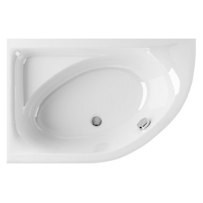 Акриловая ванна угловая левая белая 170x110x51см Excellent WAEX.ARL17WH