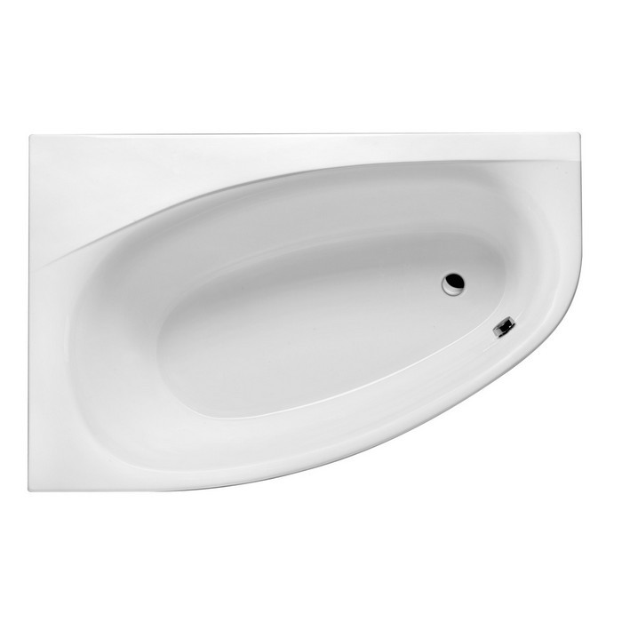 Акриловая ванна угловая левая белая 170x110x56см Excellent WAEX.KML17WH