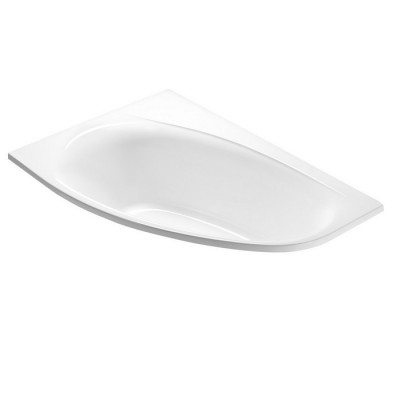 Акриловая ванна угловая левая белая 170x110x56см Excellent WAEX.KML17WH