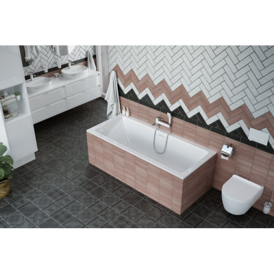 Акриловая ванна отдельностоящая белая 180x80x45см Excellent WAEX.HEV18WHS