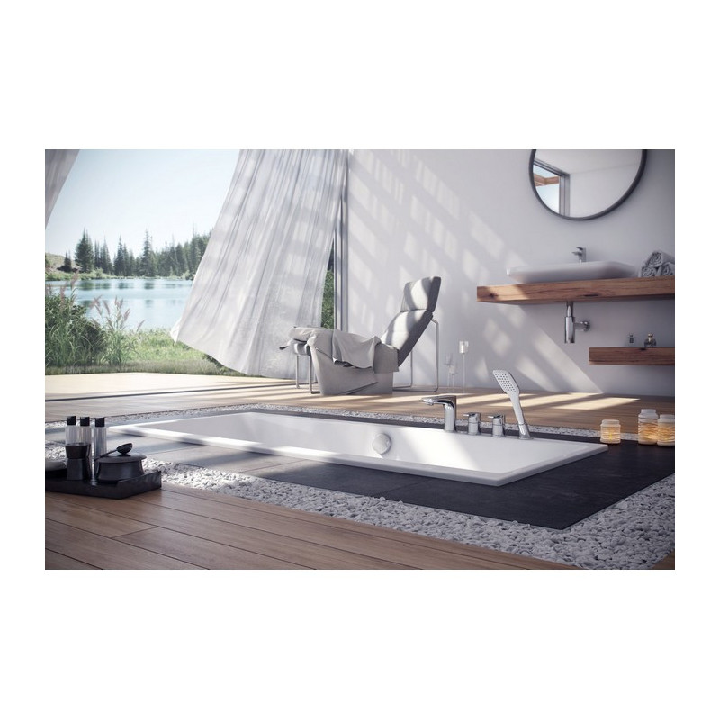 Акриловая ванна отдельностоящая белая 180x80x48см Excellent WAEX.PRY18WHS