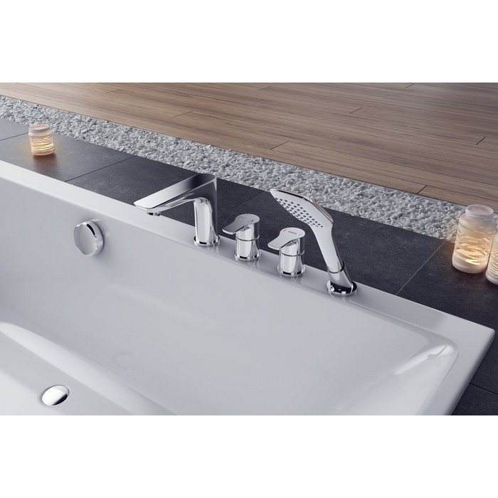 Акриловая ванна отдельностоящая белая 180x80x48см Excellent WAEX.PRY18WHS