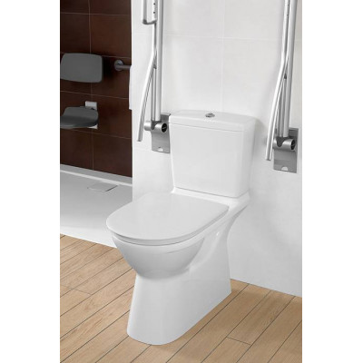 Сливной бачок Villeroy & Boch O.Novo 5760, подводка воды сбоку или сзади, Альпийский белый