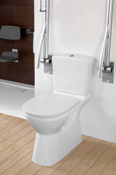 Сливной бачок Villeroy & Boch O.Novo 5760, подводка воды сбоку или сзади, Альпийский белый