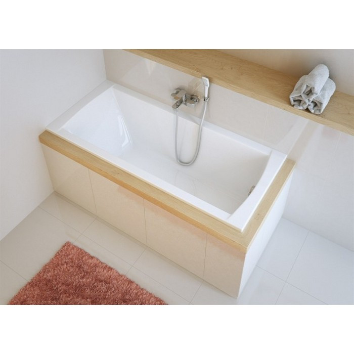 Акриловая ванна отдельностоящая белая 160x70x56см Excellent WAEX.AQU16WH