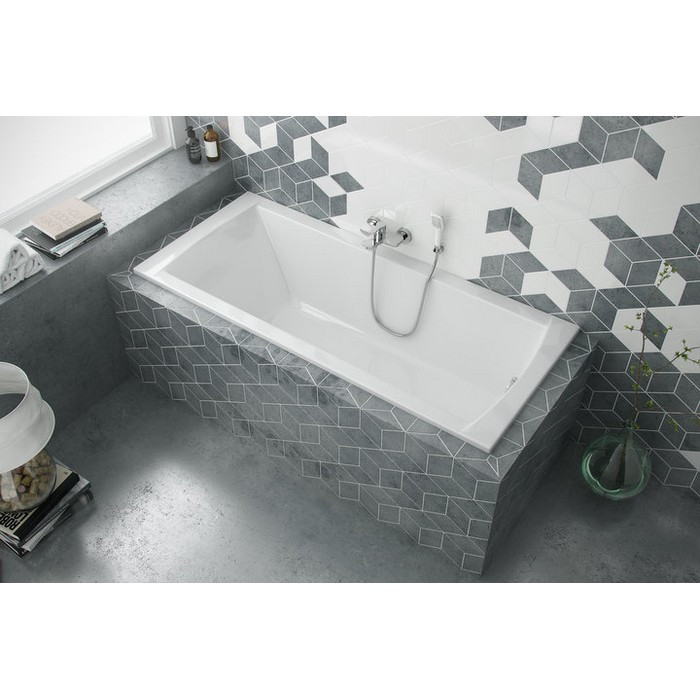 Акриловая ванна отдельностоящая белая 160x70x56см Excellent WAEX.AQU16WH