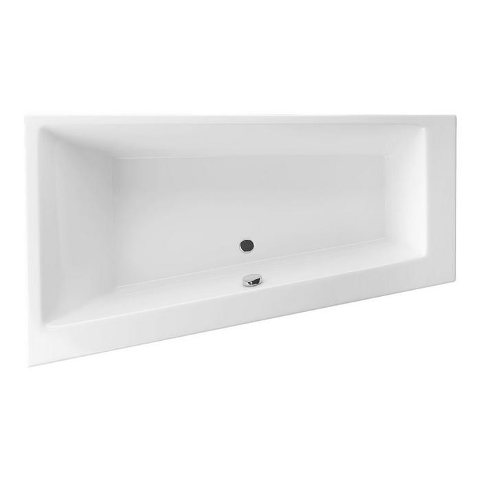Акриловая ванна угловая левая белая 170x100x58см Excellent WAEX.SFL17WH