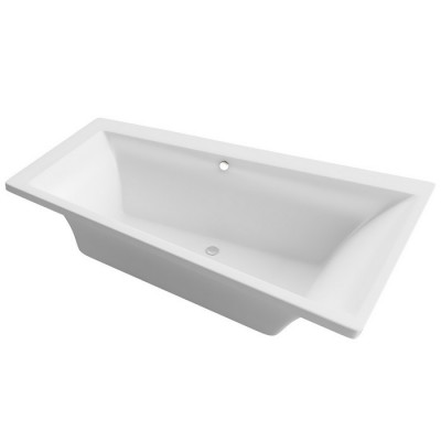 Акриловая ванна угловая левая белая 170x100x58см Excellent WAEX.SFL17WH