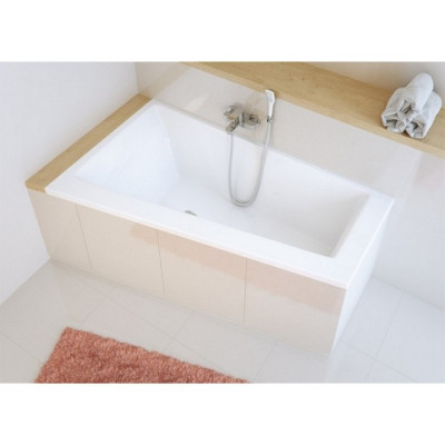 Акриловая ванна угловая левая белая 170x100x58см Excellent WAEX.SFL17WH