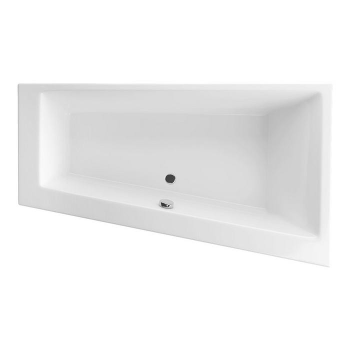 Акриловая ванна угловая правая белая 170x100x49см Excellent WAEX.SFP17WHS