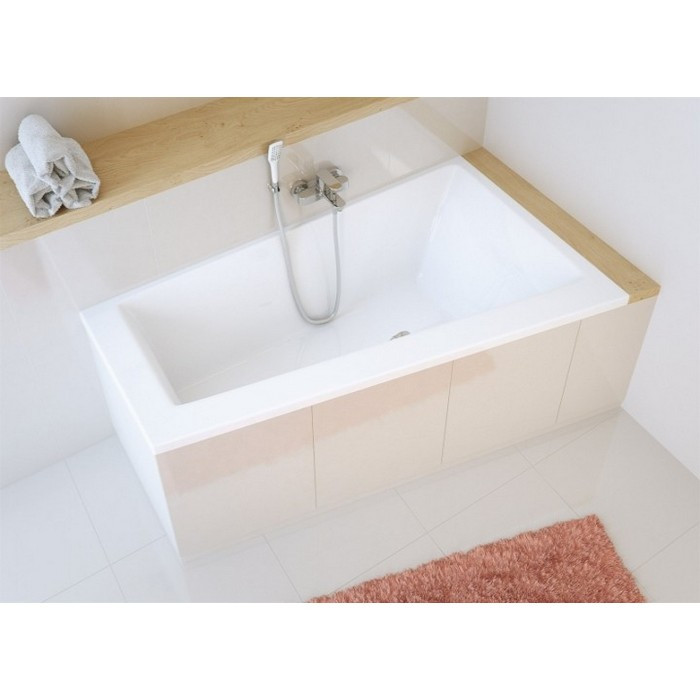 Акриловая ванна угловая правая белая 170x100x49см Excellent WAEX.SFP17WHS